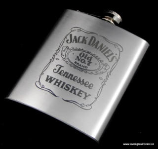 Nerezová placatka Jack Daniels